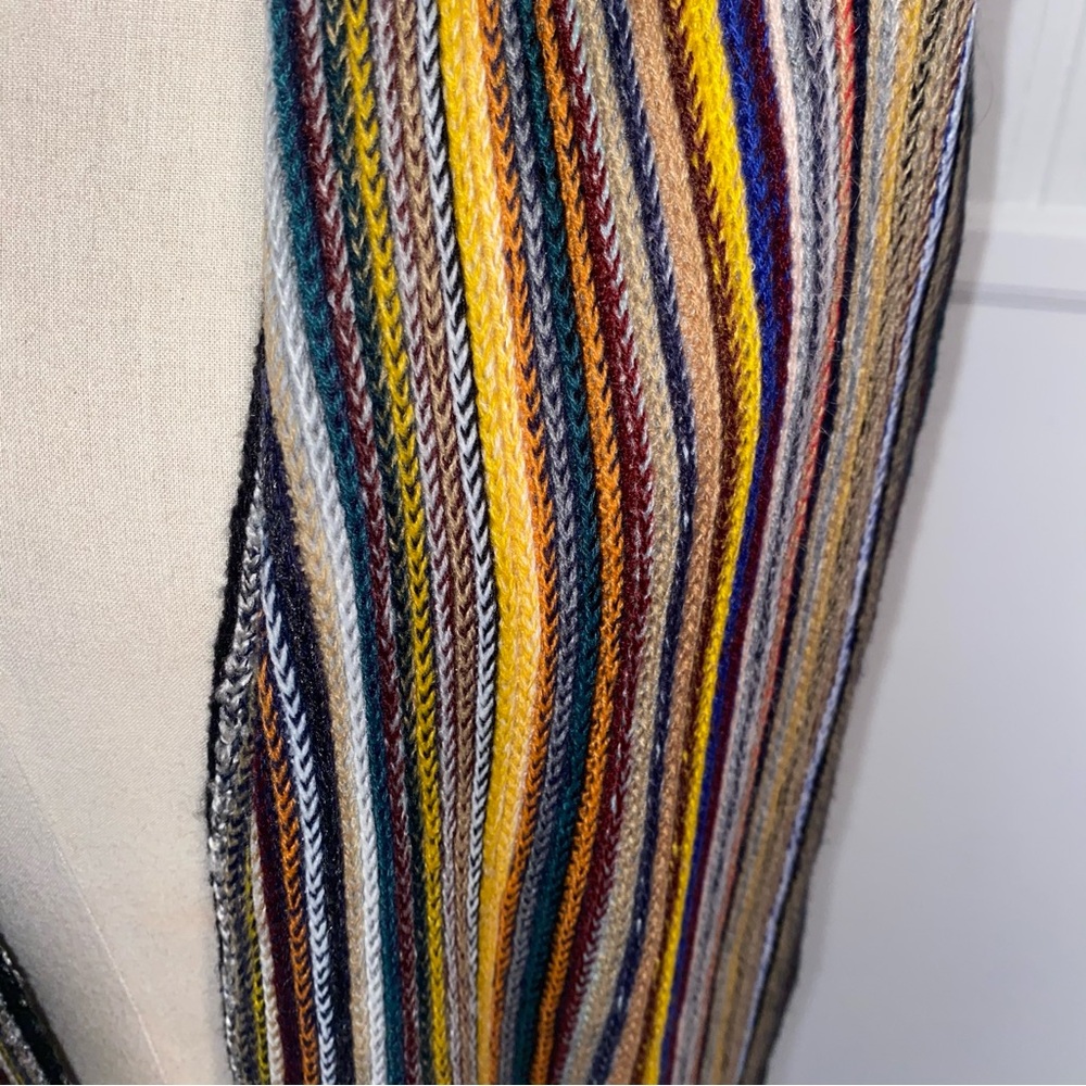 Multicolor Striped Scarf - Picture 3 of 5